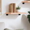 vidaXL Wall Shelf 40x30x(2-4) cm Untreated Solid Wood Oak