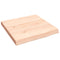 vidaXL Wall Shelf 40x40x(2-4) cm Untreated Solid Wood Oak