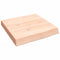 vidaXL Wall Shelf 40x40x(2-6) cm Untreated Solid Wood Oak