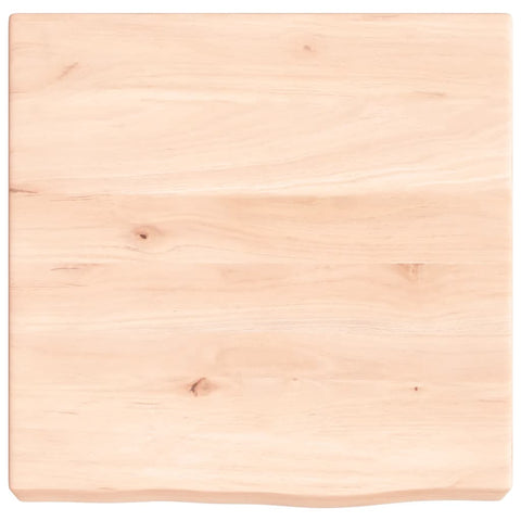 vidaXL Wall Shelf 40x40x(2-6) cm Untreated Solid Wood Oak
