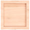vidaXL Wall Shelf 40x40x(2-6) cm Untreated Solid Wood Oak