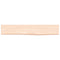 vidaXL Wall Shelf 60x10x2 cm Untreated Solid Wood Oak