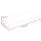 vidaXL Wall Shelf 60x30x(2-4) cm Untreated Solid Wood Oak