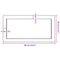 vidaXL Wall Shelf 60x30x(2-4) cm Untreated Solid Wood Oak
