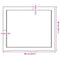 vidaXL Wall Shelf 60x50x(2-6) cm Untreated Solid Wood Oak