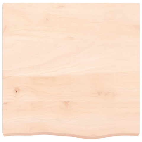 vidaXL Wall Shelf 60x60x(2-6) cm Untreated Solid Wood Oak