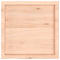 vidaXL Wall Shelf 60x60x(2-6) cm Untreated Solid Wood Oak