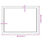 vidaXL Wall Shelf 80x60x(2-4) cm Untreated Solid Wood Oak