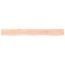 vidaXL Wall Shelf 100x10x2 cm Untreated Solid Wood Oak