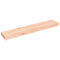 vidaXL Wall Shelf 100x20x6 cm Untreated Solid Wood Oak