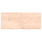 vidaXL Wall Shelf 120x50x(2-6) cm Untreated Solid Wood Oak