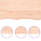 vidaXL Wall Shelf 160x50x(2-6) cm Untreated Solid Wood Oak