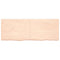 vidaXL Wall Shelf 160x60x(2-4) cm Untreated Solid Wood Oak