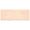 vidaXL Wall Shelf 160x60x(2-6) cm Untreated Solid Wood Oak