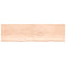 vidaXL Wall Shelf 220x60x(2-6) cm Untreated Solid Wood Oak