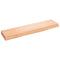 vidaXL Wall Shelf Light Brown 40x10x2 cm Treated Solid Wood Oak