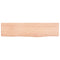 vidaXL Wall Shelf Light Brown 40x10x2 cm Treated Solid Wood Oak