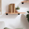vidaXL Wall Shelf Light Brown 40x30x2 cm Treated Solid Wood Oak