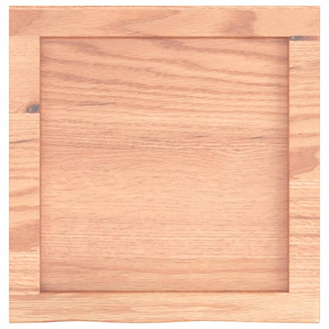 vidaXL Wall Shelf Light Brown 40x40x(2-6) cm Treated Solid Wood Oak
