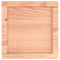 vidaXL Wall Shelf Light Brown 40x40x(2-6) cm Treated Solid Wood Oak
