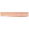 vidaXL Wall Shelf Light Brown 60x10x6 cm Treated Solid Wood Oak