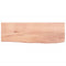 vidaXL Wall Shelf Light Brown 60x20x6 cm Treated Solid Wood Oak