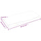 vidaXL Wall Shelf Light Brown 60x30x2 cm Treated Solid Wood Oak