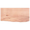 vidaXL Wall Shelf Light Brown 60x30x(2-6) cm Treated Solid Wood Oak