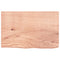 vidaXL Wall Shelf Light Brown 60x40x(2-6) cm Treated Solid Wood Oak