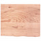 vidaXL Wall Shelf Light Brown 60x50x(2-4) cm Treated Solid Wood Oak