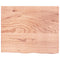 vidaXL Wall Shelf Light Brown 60x50x(2-6) cm Treated Solid Wood Oak