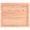 vidaXL Wall Shelf Light Brown 60x50x(2-6) cm Treated Solid Wood Oak