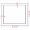 vidaXL Wall Shelf Light Brown 60x50x(2-6) cm Treated Solid Wood Oak