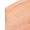 vidaXL Wall Shelf Light Brown 80x10x2 cm Treated Solid Wood Oak