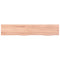 vidaXL Wall Shelf Light Brown 100x20x2 cm Treated Solid Wood Oak