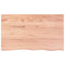 vidaXL Wall Shelf Light Brown 100x60x(2-6) cm Treated Solid Wood Oak