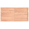 vidaXL Wall Shelf Light Brown 120x60x(2-4) cm Treated Solid Wood Oak