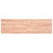 vidaXL Wall Shelf Light Brown 140x40x(2-6) cm Treated Solid Wood Oak