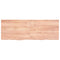 vidaXL Wall Shelf Light Brown 140x50x(2-6) cm Treated Solid Wood Oak