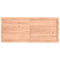 vidaXL Wall Shelf Light Brown 140x60x(2-6) cm Treated Solid Wood Oak