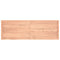 vidaXL Wall Shelf Light Brown 180x60x(2-4) cm Treated Solid Wood Oak