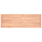 vidaXL Wall Shelf Light Brown 180x60x(2-6) cm Treated Solid Wood Oak