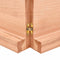 vidaXL Wall Shelf Light Brown 200x60x(2-6) cm Treated Solid Wood Oak