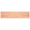 vidaXL Wall Shelf Light Brown 220x50x(2-6) cm Treated Solid Wood Oak