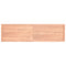 vidaXL Wall Shelf Light Brown 220x60x(2-4) cm Treated Solid Wood Oak