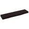 vidaXL Wall Shelf Dark Brown 40x10x2 cm Treated Solid Wood Oak