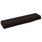 vidaXL Wall Shelf Dark Brown 40x10x4 cm Treated Solid Wood Oak