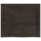 vidaXL Wall Shelf Dark Brown 60x50x(2-4) cm Treated Solid Wood Oak