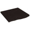 vidaXL Wall Shelf Dark Brown 60x60x(2-4) cm Treated Solid Wood Oak