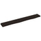 vidaXL Wall Shelf Dark Brown 80x10x2 cm Treated Solid Wood Oak